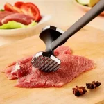 Marteau attendrisseur de viande de cuisine robuste, tête en acier inoxydable pour frapper et attendriser sans effort, Gadgets de cuisine