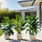Ensemble de 3 Plantes Artificielles à Grandes Feuilles - Monstera Luxuriant et Palmiers, Bananiers, Adaptées à l'Extérieur - Arbres Décoratifs Tropiques à Large Feuillage Sans Entretien, Plantes en Pot pour Intérieur/Extérieur Toute l'Année, Arbustes Faux Style Nordique pour Mariage Hôtel Jardin - Image 6