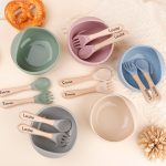 [Personnalisé] Bol à ventouse en silicone pour bébé personnalisé, Bol en silicone gravé pour bébé, Cadeau de baptême, Cadeau de premier anniversaire, Bol d'alimentation pour bébé, Bol pour enfants - Image 3